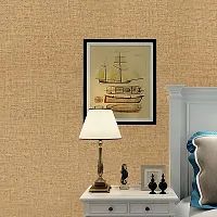 Designer Brown Vinyl Wall Stickers Wallpaper For Home Decor-thumb3