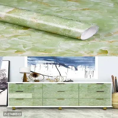 Designer Green Vinyl Wall Stickers Wallpaper For Home Decor-thumb0