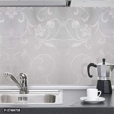 Designer Silver Vinyl Wall Stickers Wallpaper For Home Decor-thumb2