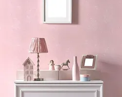 Designer Pink Vinyl Wall Stickers Wallpaper For Home Decor-thumb1