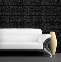 Designer Black Vinyl Wall Stickers Wallpaper For Home Decor-thumb2