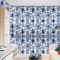 Designer Blue Vinyl Wall Stickers Wallpaper For Home Decor-thumb2