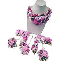 spectrumjaipur Gota Jewellery Set for Women  Girls (Pink)-thumb3