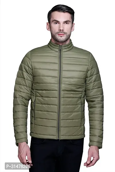 Trendy Dude Mens Nylon Puffer Jackets For Winter-thumb0