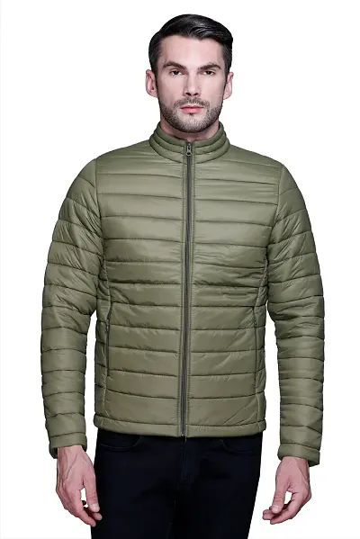 Trendy Dude Mens Nylon Puffer Jackets For Winter