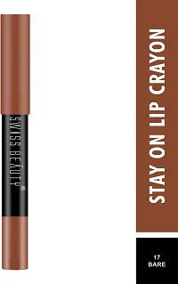 Non Transfer Matte Crayon Lipstick-thumb2