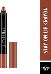 Non Transfer Matte Crayon Lipstick | Waterproof  Smudgeproof| --thumb1