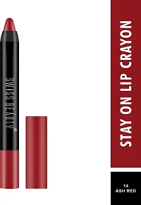 Non Transfer Matte Crayon Lipstick-thumb1