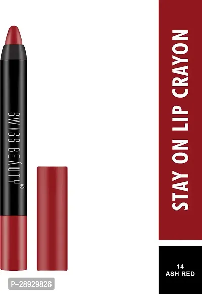 Non Transfer Matte Crayon Lipstick-thumb2