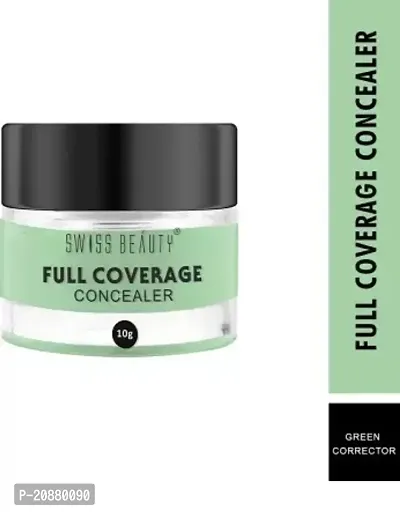 Natural Full Coverage Concealer Sb-1504 Creamy Concealer (Green Corrector, 10 G)