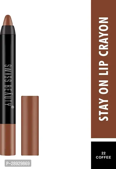 Non Transfer Matte Crayon Lipstick-thumb2