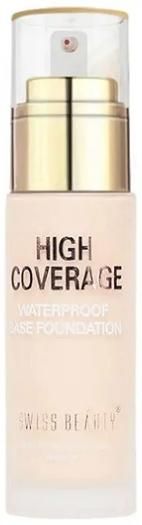 SWISS BEAUTY High Coverage 02 Rose Blush Foundation 60 g pack of- 1 Foundation (02 Rose Blush, 60 g)