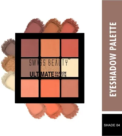 Swiss Beauty Eyeshadow Palette 9 Colours