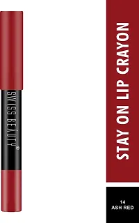 Non Transfer Matte Crayon Lipstick-thumb1