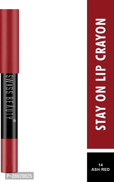 Non Transfer Matte Crayon Lipstick-thumb2