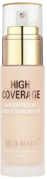 SWISS BEAUTY High Coverage 02 Rose Blush Foundation 60 g pack of- 1 Foundation (02 Rose Blush, 60 g)