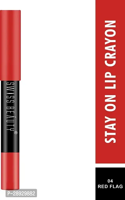 Non Transfer Matte Crayon Lipstick-thumb2