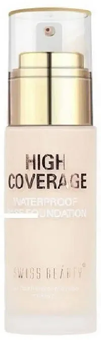 SWISS BEAUTY High Coverage 02 Rose Blush Foundation 60 g pack of- 1 Foundation (02 Rose Blush, 60 g)