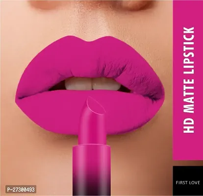 Hd Matte Lipstick 13 First Love Combo Of 1