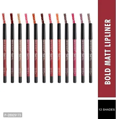 Premium Long Lasting Lip Liner, 1.8gm each, Pack of 12-thumb3