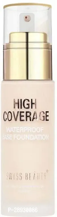 High Coverage 01 White Ivory Foundation 60g Set of 1-thumb0