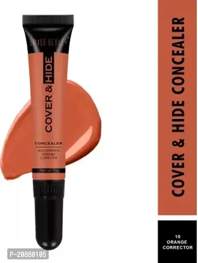 Natural Cover  Hide Concealer - (Orange Corrector, 10 Gm) Concealer (Orange Corrector, 10 G)