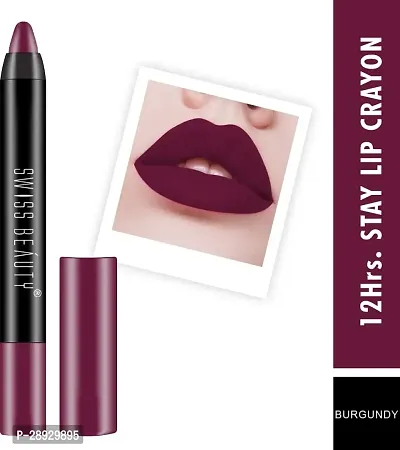 12Hrs. Stay Matte Crayon Lipstick (SB-S18-12)