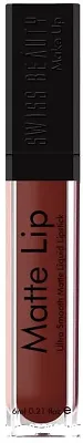 Matte Lip Ultra Smooth Matte Liquid Lipstick Shade 11 Coffee 6Ml-thumb2