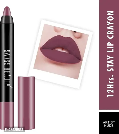 12Hrs. Stay Matte Crayon Lipstick (SB-S18-19)