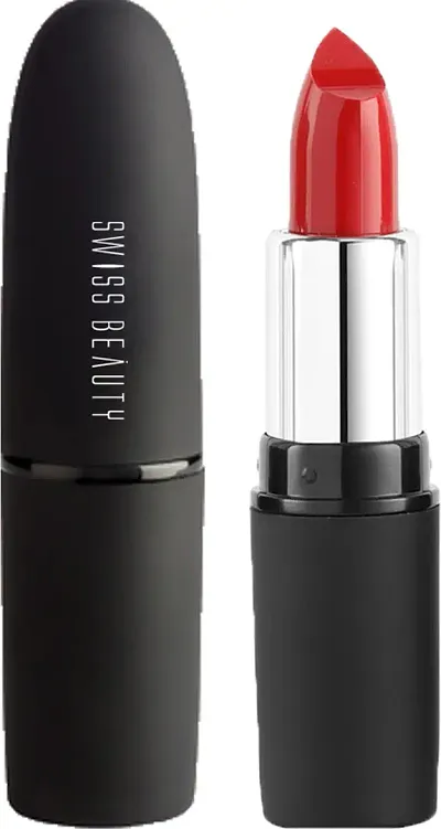 SWISS BEAUTY Creamy Matte Lipstick SB 01 S6 (Apricot, 4.3 g)