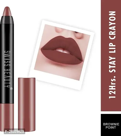 12Hrs. Stay Matte Crayon Lipstick (SB-S18-21)-thumb2