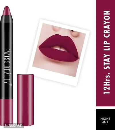 Non Transfer Matte Crayon Lipstick-thumb0