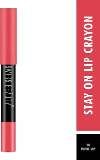 Non Transfer Matte Crayon Lipstick-thumb2