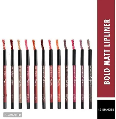 Premium Long Lasting Lip Liner, 1.8gm each, Pack of 12-thumb3