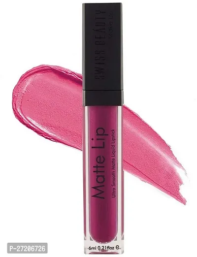 Matte Lip Ultra Smooth Matte Liquid Lipstick Shade16 Epic Magenta 6ml Set of -1