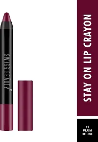 Non Transfer Matte Crayon Lipstick-thumb1