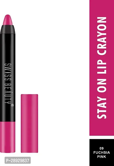 Non Transfer Matte Crayon Lipstick-thumb2