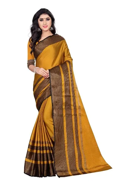 Women's Beautiful Silk Saree With Blousenbsp;