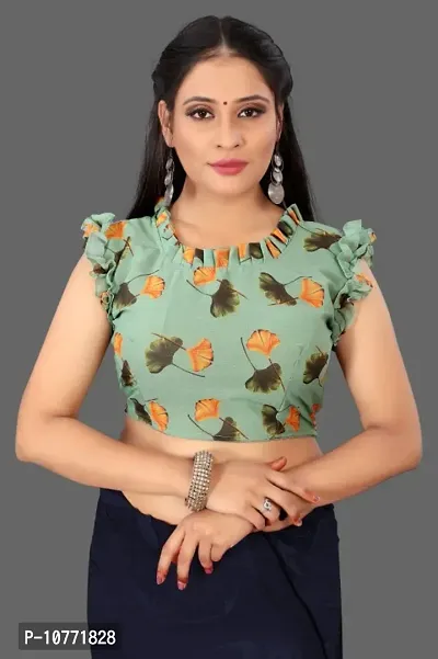 Classic Georgette Printed Blouses for Women-thumb0