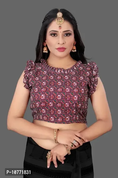 Classic Georgette Printed Blouses for Women-thumb0