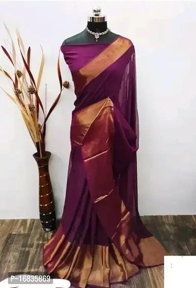 chiffon saree with blouse