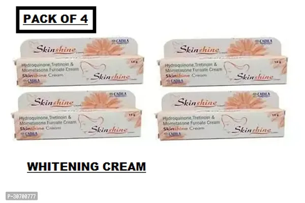 skin shine whitening cream for men and women pack of 4-thumb0