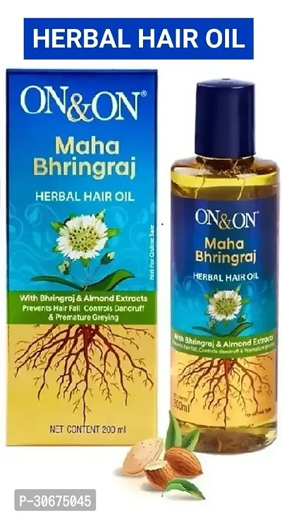 Nature Light Onon Maha Bhringraj Hair Oil Hair Oil  (200 Ml)-thumb0