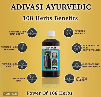 Original Herbal Adivasi Hair Oil-thumb0