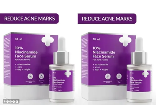 derma 10% niacinamide acne face serum 30ml 02 pack.-thumb0