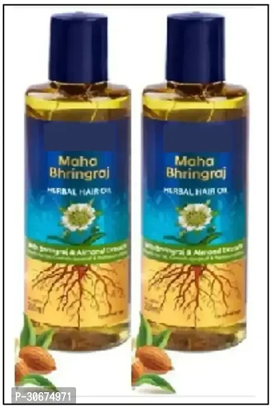 Maha Bhringraj on  on Herbal Hair Oil 200ml Pack__02-thumb0