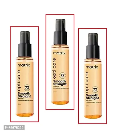 Pack Of 3|Matrix Opti Care Smooth Straight Professional Split End Hair Serum 100Ml.-thumb0