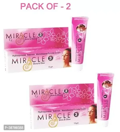 Miracle Shinr  Glow Cream 15 gm (( Pack of 2 ))-thumb0