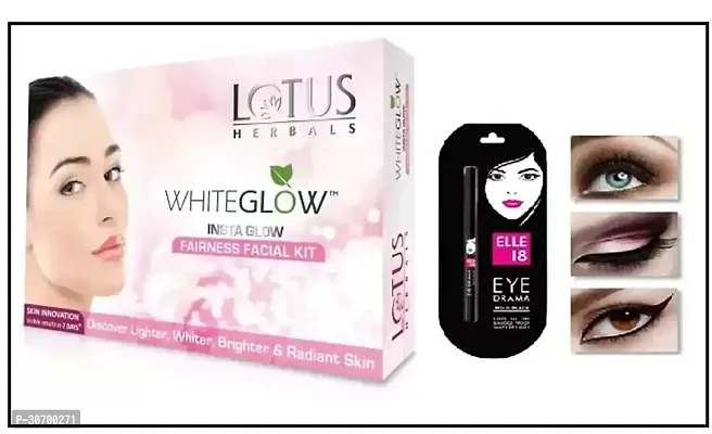 Whiteglow Instaglow Fairness Facial Kit ( pack of 1 ) Elle 18 Kajal ( pack of 1 ).-thumb0