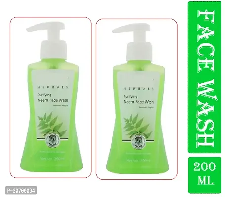 Herbals Purifying Neem Face Wash, 200ml (Combo Pack 1+1).